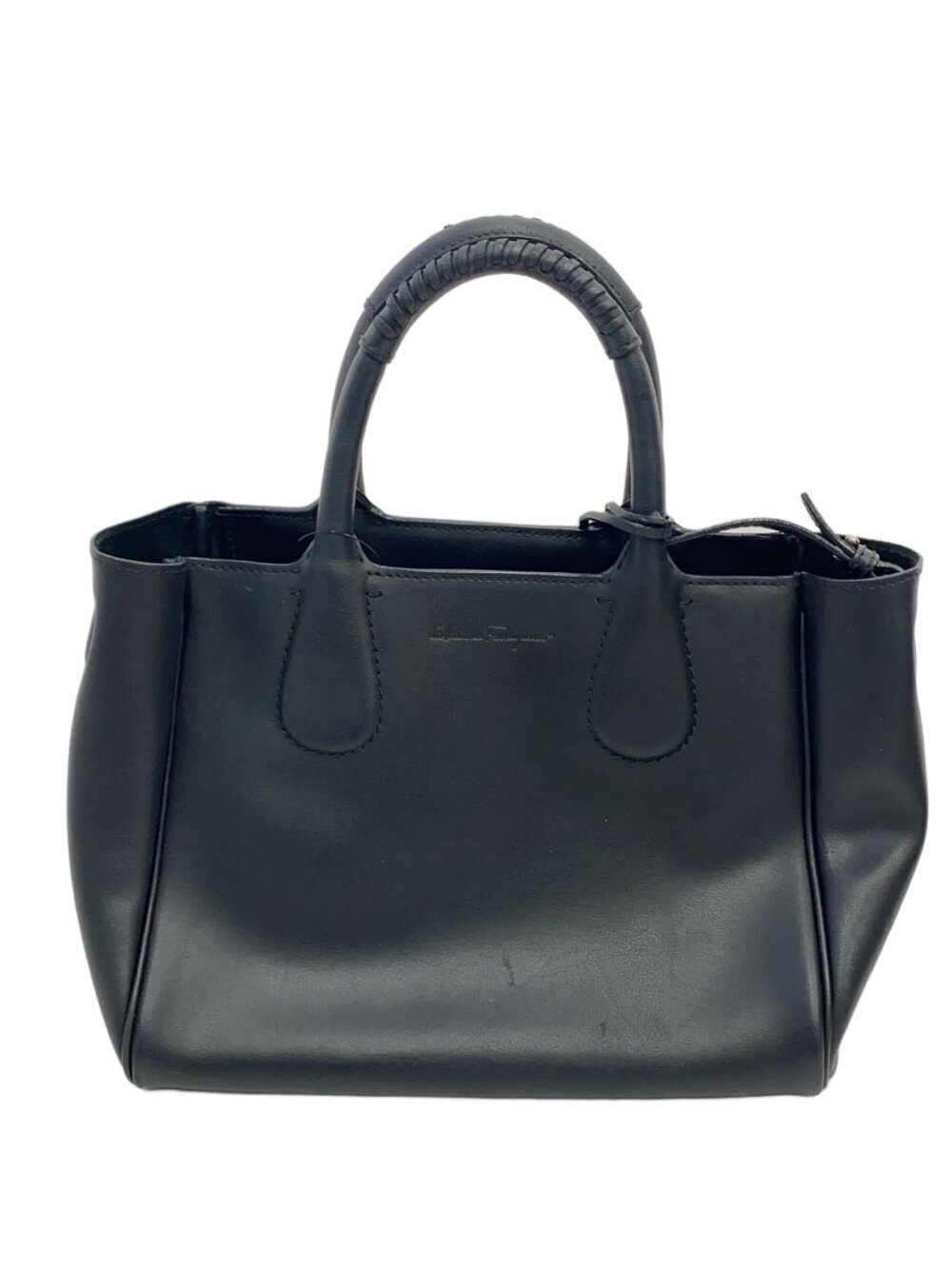 Salvatore Ferragamo Handbag Leather Black
